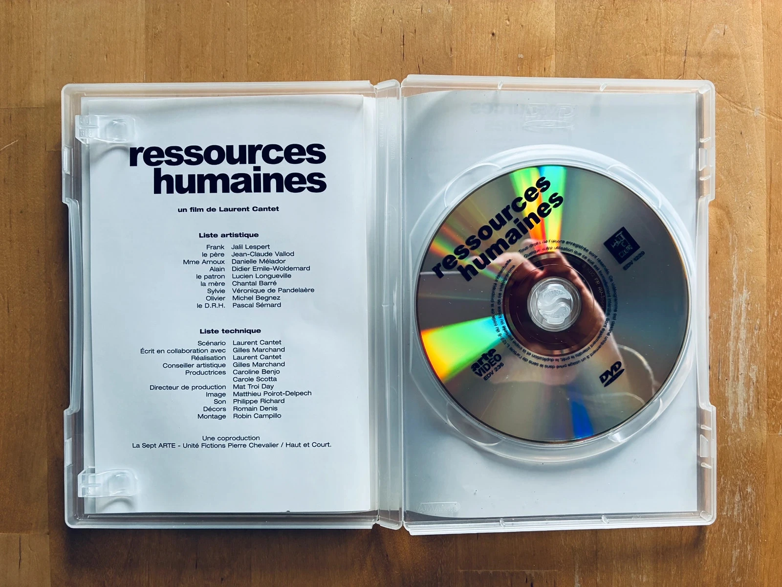 DVD Recursos Humanos Jalil Lespert. – photo 2